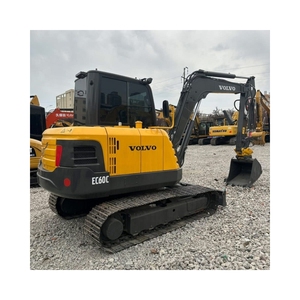 2020 Mini pelle Volvo EC60 d'occasion 5.5 tonnes Moteur de pompe à moteur hydraulique sur chenilles Super Performance Original bien entretenu - Product Image 2