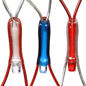 Luces LED Impermeables con Diseño de Bandera Estadounidense, Decoración para Exteriores, Guirnalda de Luces LED con Bandera - Product Image 2