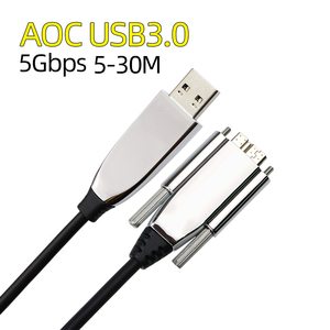 5-30 Meter Active Optical Fiber 5 Gbps High-Speed Black USB to B Cable for External Hard Drive Disk OEM USB 3.0 to B Cable - Product Image 3