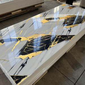 Panel de Mármol Moldeado en PVC de 3mm de Fácil Instalación XHDECOR, Lámina de Mármol Artificial UV de Tamaño Personalizado 4x8, Decoración Económica para el Hogar - Product Image 3