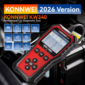 KONNWEI KW340 Outil autorisé par le fabricant automobile, alternative au <span class=keywords><strong>scanner</strong></span> de diagnostic de moteur haut de gamme pour voitures - Product Image 5