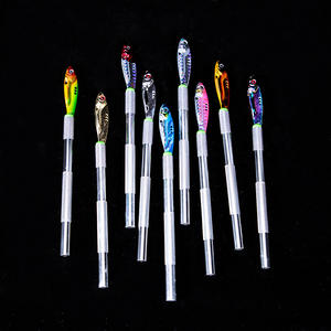 Thai Metal Betta Fish Training Stick Betta Splendens Juguete interactivo Guppy Pen Uso en interiores y exteriores Color de cola general Color de cabello - Product Image 1