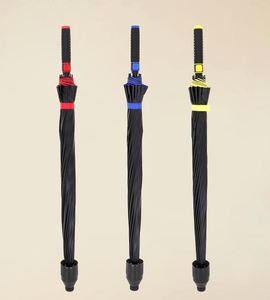 Parapluie droit personnalisé 16K en nylon imperméable, imprimé UV, coupe-vent, portable, pour affaires, pluie/soleil, cadeau, stock usine - Product Image 4