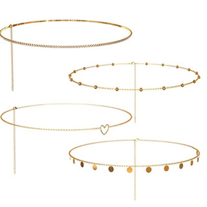 مجوهرات عصرية للجسم على شكل سلسلة بطن للنساء لحفلات الزفاف والشاطئ وهدايا الأعياد - Product Image 2