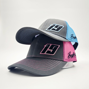 Casquettes de camionneur Richardson 112 à 6 panneaux en coton à chevrons avec patch en cuir personnalisé, style hip-hop et plage – Grande Vente - Product Image 1