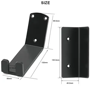 Soporte de pared RIDERACE para bicicletas de carretera, soporte de pared resistente para bicicletas de montaña, ganchos de exhibición y almacenamiento montados en la pared, accesorios para bicicletas - Product Image 6