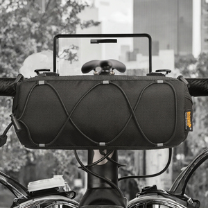 กระเป๋าม้วนมือจับด้านหน้า2.4ลิตรจักรยานสีฟ้าทะเลสาบพร้อมสายรัดปรับได้และดีไซน์แบบพกพาสำหรับจักรยานกรวด - Product Image 2