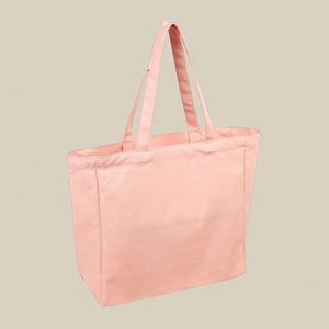 Blank Canvas Tote Custom Logo Printing Eco Friendly Shopping Student Handbag Reusable Grocery Bag - Product Image 1