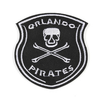 Patch brodé à la machine en polyester, motif Tête de mort, Doigt, Fantôme, pour accessoires vestimentaires, Fourniture transfrontalière