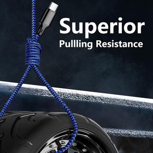 Cavo USB C Durevole per Ricarica Rapida PD e Sincronizzazione Dati per Laptop, <span class=keywords><strong>Tablet</strong></span>, <span class=keywords><strong>Samsung</strong></span> <span class=keywords><strong>Galaxy</strong></span>, iPhone 15, Google Pixel - Product Image 3