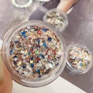 Nouvelles décorations pour ongles en boîte, paillettes DIY pour manucure, composées d'alliage et de paillettes, accessoires pour ongles - Product Image 2