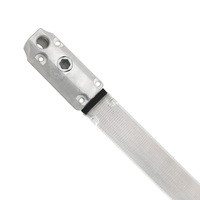 Mécanisme de levage de bureau manuel compact K24, course de 350 mm, vis T12, acier galvanisé, hauteur réglable, manivelle, vente en gros OEM, direct usine