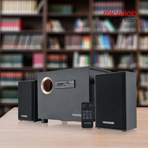 Chất Lượng Cao Có Dây Loa Bằng Gỗ Máy Tính Chuyên Nghiệp Âm Thanh Bluetooth Ngoài Trời Đa Phương Tiện Loa M-105R - Product Image 4