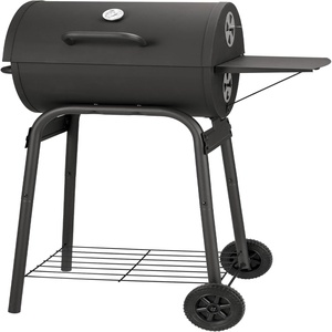 Parrilla de Carbón 3 en 1, Barbacoa, Ahumador con Termómetro - Product Image 1