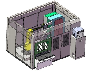 Equipo de Pulido y Rectificado Robótico Industrial Totalmente Automático de Última Generación con Componentes Centrales de Compensación de Posición de Rodamientos de Motor - Product Image 5