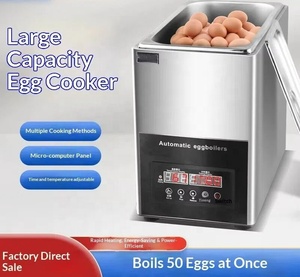 Cuisinière à œufs de cuisine chinoise, machine à <span class=keywords><strong>cuire</strong></span> les œufs à l'eau chaude commerciale, intelligente, grande capacité de 9 L, garantie 1 an, œufs cuits - Product Image 5