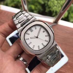 2025 Montre mécanique pour hommes à vente chaude avec bracelet en acier, cadran carré, motif bleu, montre d'affaires - Product Image 2