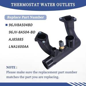 Prix usine vente en gros couleur noire OEM ODM pièces de voiture automobile AJ85885 tuyau de sortie de liquide de refroidissement pour <span class=keywords><strong>Jaguar</strong></span> XJR V8 4.0L 1997 - <span class=keywords><strong>2003</strong></span> - Product Image 4