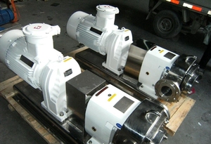 Bombas de transferencia de alta viscosidad, bombas rotativas de lóbulos/trirotativas/Roots/bombas coloidales, bomba de tambor para mermelada serie RP, bomba serie RP, bomba serie RP Ja - Product Image 2