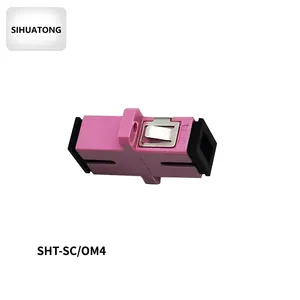 Hızlı bağlantı SHT SC OM4 tek modlu fiber optik konektör