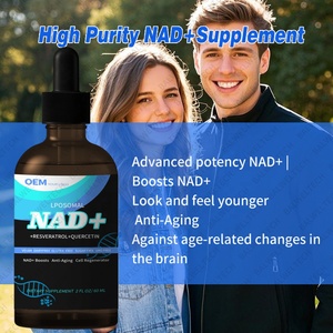 อาหารเสริม NAD ความเข้มข้นสูง ขายดี นิโคตินาไมด์ ไรโบไซด์ รีสเวอราทรอล ชนิดลิโปโซม น้ำยา NAD ช่วยชะลอวัย NAD Plus แบบน้ำ - Product Image 3