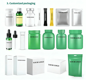 Tabletas de Suplemento para Aumentar de Peso OEM, Marca Privada, Multivitamínicos, Píldoras para Aumentar Masa Muscular, Certificación GMP, MOQ Bajo, 60, 90, 120 Unidades - Product Image 4