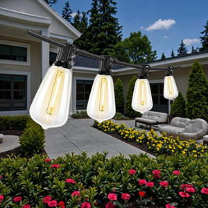 St38 <span class=keywords><strong>IP65</strong></span> không thấm nước ngoài trời cắm trại treo đèn dây cho sân vườn trang trí xuyên biên giới năng lượng mặt trời dẫn đèn dây - Product Image 6