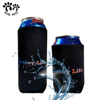 Manchon isotherme personnalisé avec logo imprimé pour canettes de bière et de soda, en néoprène, magnétique, par sublimation, pour promotion