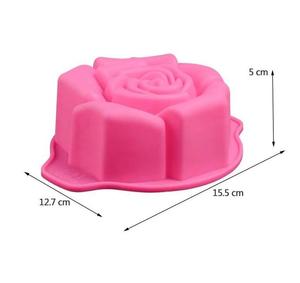 Beautiful Rose Shape Home Baking Pan Mold Cake DIY <b>Silicone</b> Cake <b>Tool</b> Mold fondant <b>silicone</b> mold chocolate bar mold decorative s - Product Image 2