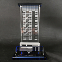 Trofeo de Cristal Personalizado Neelpure AW100114 con Grabado Láser para Premios Corporativos
