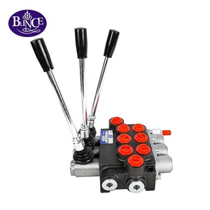 Commandes de joystick hydrauliques 4P80 6P80 7P80 21GPM 80LPM pour contrôle directionnel hydraulique à 5, 6 ou 7 bobines - Product Image 2