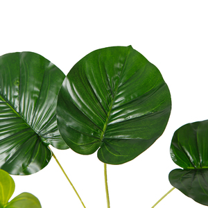 Miglior Vendita: Mazzo di Foglie <span class=keywords><strong>Artificiali</strong></span> da 43cm, Pianta al Tatto Realistico per Decorazione Casa e Ufficio - Product Image 3