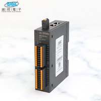 Módulo IO Remoto Industrial Modbus TCP CK-TP5163, 16DI 12DO, 16 Entradas Digitales y 12 Salidas de Relé para Control PLC/SCADA