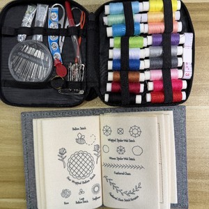 Kit de broderie DIY : <span class=keywords><strong>Livre</strong></span> de points à faire soi-même, modèle de broderie adapté aux débutants et aux brodeurs - Product Image 6