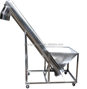 Convoyeur spiralé électrique à grande capacité pour l'alimentation des grains, avec un convoyeur et une trémie pour usage industriel - Product Image 4