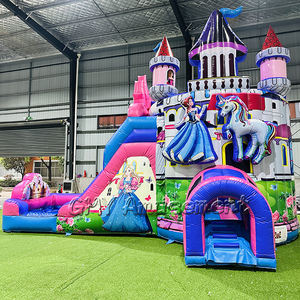 <span class=keywords><strong>Castillo</strong></span> Inflable con Tobogán, Temática de Princesa, para Niñas - Product Image 3