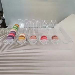 Acrylique macarone dessert biscuit biscuit alimentaire <span class=keywords><strong>présentoir</strong></span> support supports plateau riser cas - Product Image 6
