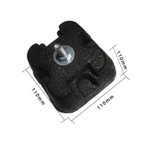 Support anti-vibration de haute qualité, petit, pour climatisation, supports en caoutchouc pour support, accepte les commandes OEM personnalisées