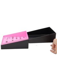Boîte de parfum de luxe en gros emballage cadeau personnalisé avec stratification mate gaufrage revêtement UV impression manipulation