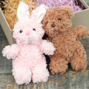 Oso de peluche de <span class=keywords><strong>Barcelona</strong></span> para comercio transfronterizo, colgante, llavero, joyería, relleno de algodón PP, empaque en bolsa de malla, linda muñeca de tela - Product Image 2