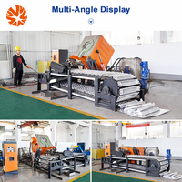 Fourneau de fusion d'aluminium à induction inclinable, capacité de 150 à 500 kg, industriel, pour fonderie, moulage et recyclage de l'aluminium