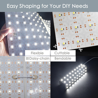 Esnek LED Levhalar 490*245mm 480*240mm DC24V 242LED SMD2835 Ra90 CRI Hastane Kullanımı Yüksek Parlaklıkta Kısılabilir Panel Levha Aydınlatmaları