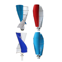 Ventilateur vertical à petite spirale, générateur éolien résidentiel 5 kW, 5kw Wint