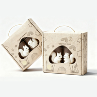 Cajas de Empaque con Logotipo Personalizado con Páginas Interiores Integradas, Cajas de Regalo con Inserto Interno y Cajas de Regalo Creativas.