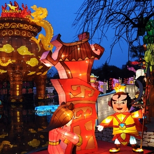 Chinese New Year Traditional <strong>Lanterns</strong> Mid Autumn Festival Decoration <strong>Lantern</strong> Show - Product Image 5