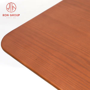 โต๊ะกระดานลามิเนตสำหรับร้านอาหารสวนกลางแจ้งเฟอร์นิเจอร์สไตล์โมเดิร์นสไตล์วินเทจหรูหราสไตล์จีน - Product Image 3