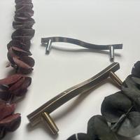 Poignées de porte et de tiroir traditionnelles en alliage de zinc, forme barre, multicolores, pour salle de bain, cuisine, salle à manger, chambre, entrepôt