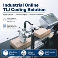 Impresora de Inyección de Tinta Automática NASCENCE T220ES-Y1 para Impresión de Etiquetas de Huevos y Cartones Flexibles, Portátil, Nueva, Anti-Falsificación, Codificación de Empaques