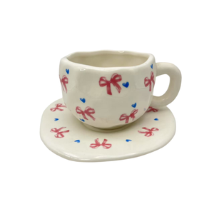 Taza de Café de Cerámica Hecha a Mano, Diseño Irregular, Juego de Tazas para Desayuno, para Leche, Café o Té, Precio de Fábrica, Venta al Por Mayor - Product Image 5