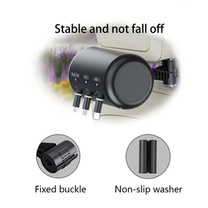 Stazione di Ricarica Retrattile 3 in 1 per Sedile Posteriore <span class=keywords><strong>Auto</strong></span>, Dock di Ricarica Rapida per Passeggeri di Taxi e Automobili - Product Image 6